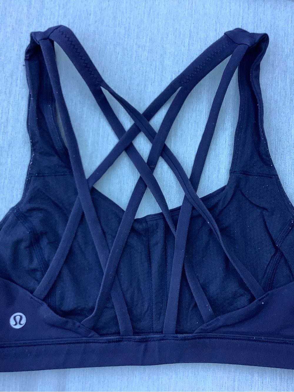 lululemon athletica Black Multi-Strap Sports Bra